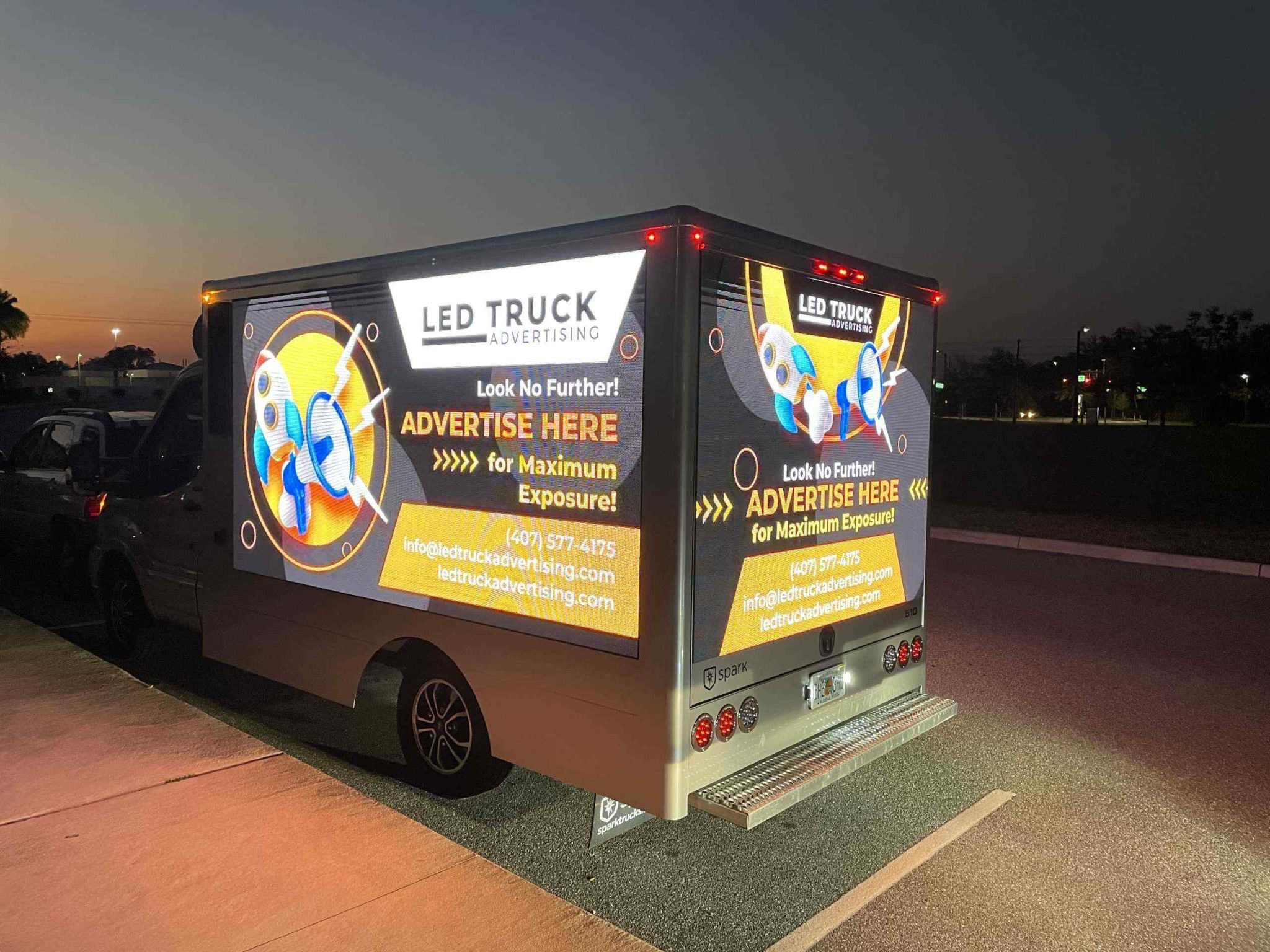 Digital Billboard Truck Orlando LED Truck Advertising