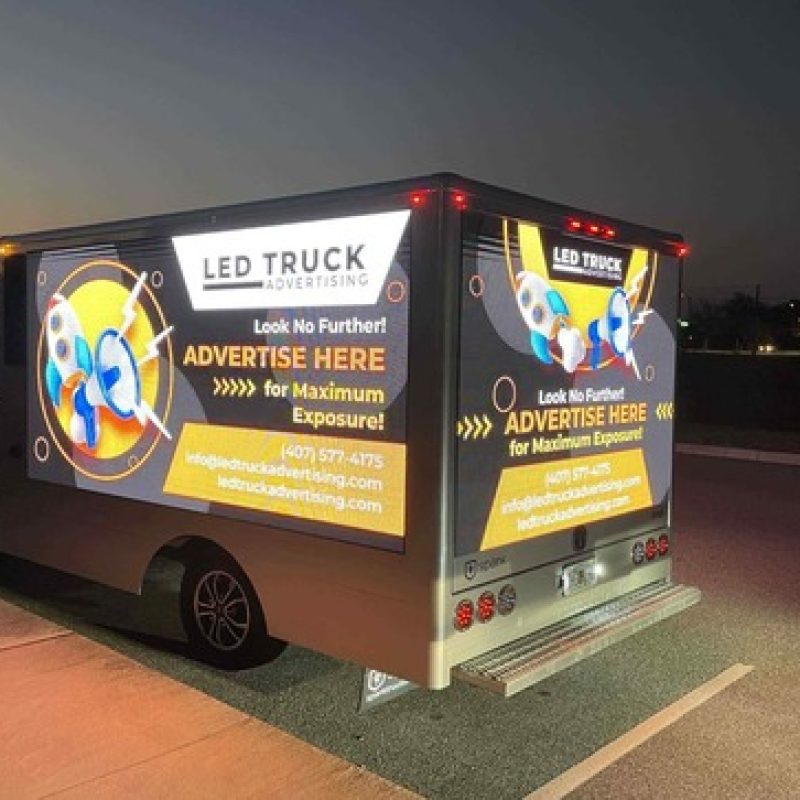 LED Truck Advertising Florida's 1 Mobile Digital Billboard